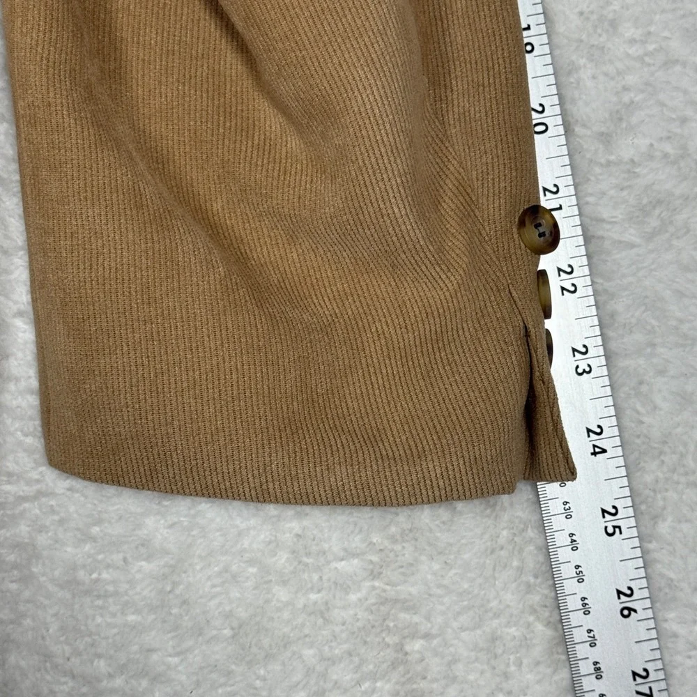 Andrew Fezza Mens 48R Tan Corduroy Blazer Jacket Three Button Sport‎ Coat